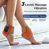 Electric Foot Heat Massager Hot Compresses Vibration Massager Breathable Material Foot and Ankle Joint Hot Compress Protection