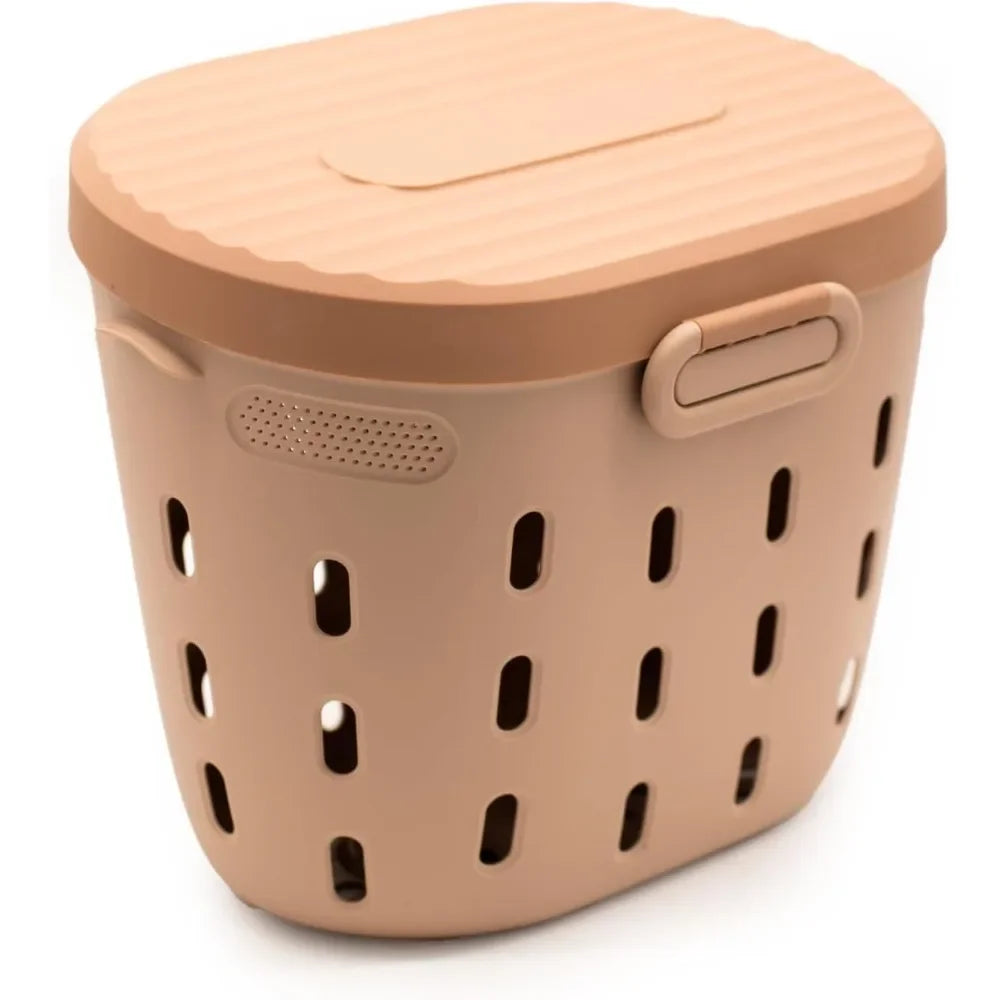 In-Ground Worm Composter Outdoor Farm Compost Bin 8 Gallons BPA-Free Composting System for Raised Garden Beds