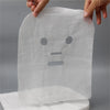 100pcs/bag 25x30cm Soft Disposable Gauze Face Mask Paper Sheet Beauty Salon Special Gauze Absorption Non-Irritating Pure Cotton