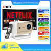 XGODY 4K Projector Netflix Official Android Full hd Beamer 1080P Projector Whale OS Dual Wifi 700 ANSI BT5.0 Cinema Outdoor