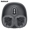 Nekteck Foot Massager Heating Therapy Air Compression Shiatsu Knead Roller Muscle Relaxation Electric Foot Massage Machine