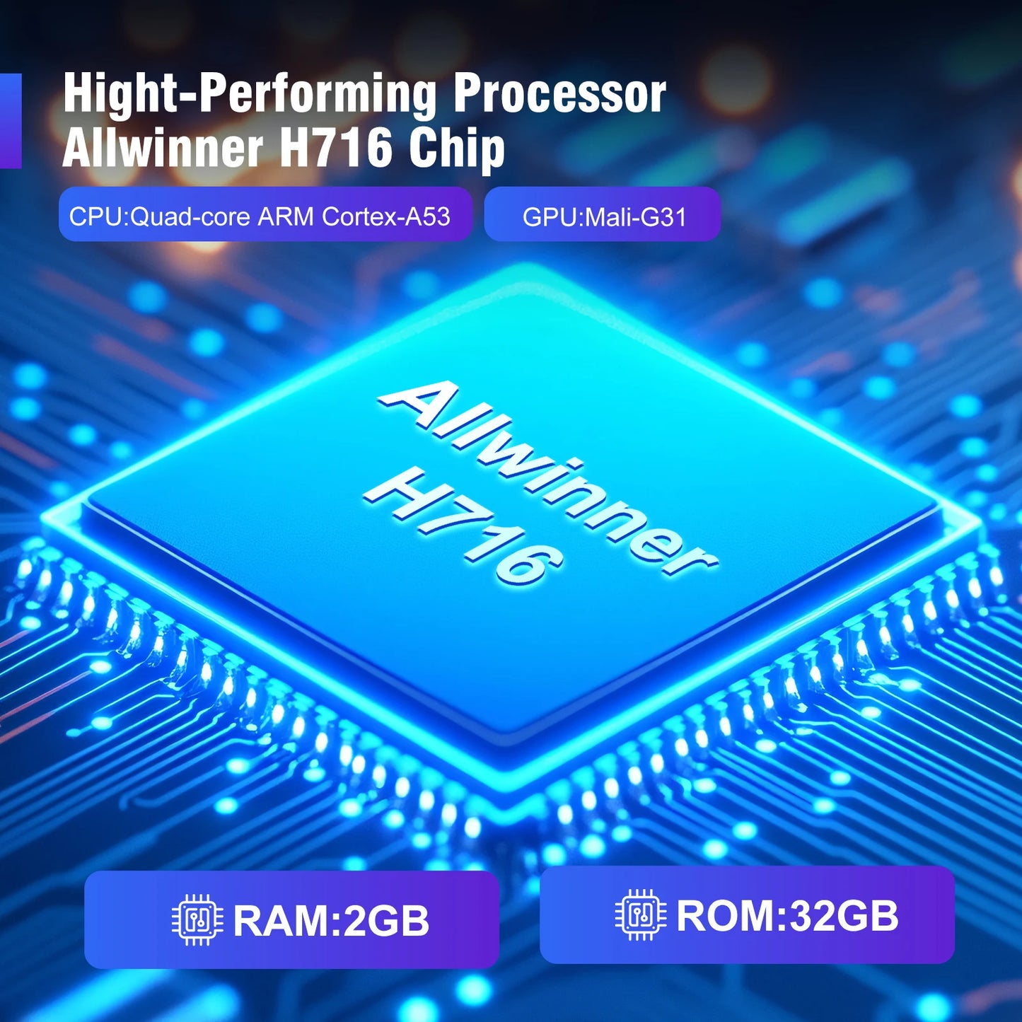 Magcubic HY450 Ultra Short Throw Projector 900ANSI 8K 1080P Allwinner H716 BT5.4 Auto Offset Electronic Focus Home Theater Voice