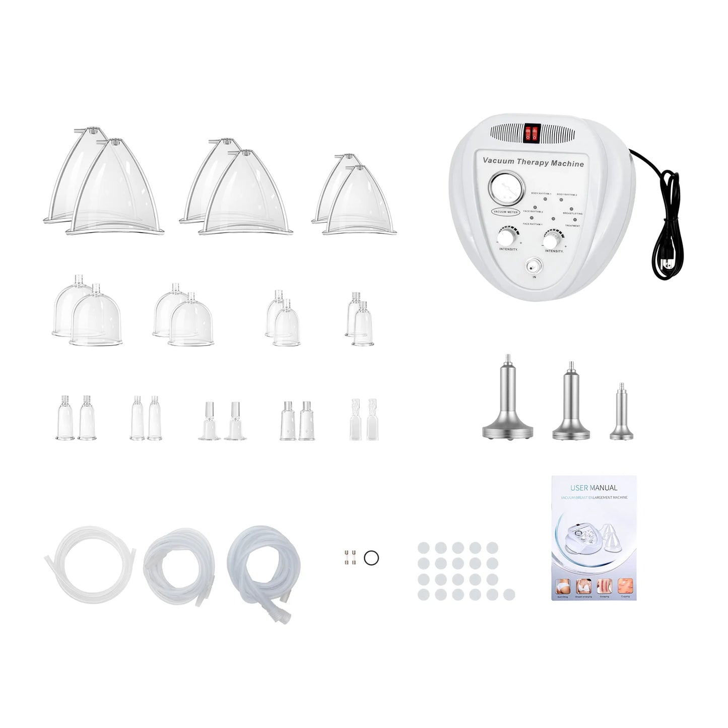 Electric Vacuum Pump Massage Breast Massager Enlargement & Butt Lifting Body Shaping for Beauty Salons, Hospitals, Spas