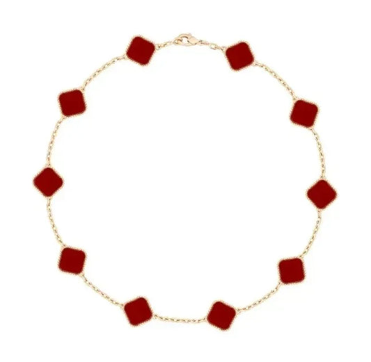 2025 New Fashion Selling Clover Simple Design Party Fashion Personality Women's High-end Jewelry Set Gift