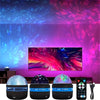 LED Starry Sky Projector Light USB Remote Control Rotating Aurora Galaxy Spotlight for Magic Ball Stage KTV Atmosphere Decor