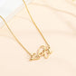 DODOAI 925 Sterling Silver Name Necklace Custom Necklaces Jewelry Personality Letter Choker Necklaces with Name for Women Girls