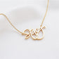 DODOAI 925 Sterling Silver Name Necklace Custom Necklaces Jewelry Personality Letter Choker Necklaces with Name for Women Girls
