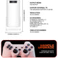 Salange P30 Max Projector 4K HD 1080P Bluetooth Android 11 Proyector With 2 Wireless Game Controllers Built-in 3000 Games