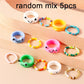 Aihua Korean Colorful Small Flower Ring Sets Bohemia Handmade Multi Beaded Rice Beads Finger Ring For Women Beach Jewelry Gifts