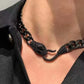 Snake Creative Jewelry Can Be Used As Necklace and Bracelet Personalized HotGirl Snake Wrap Women's Necklace Halloween Jewelry