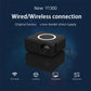 Halloween Gift New YT300 Entertainment Portable Projector 320*240P Wire&Wireless Screen Mirroring Home Gadgets Mini Projector