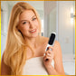 Cordless Travel Hair Straightener Rechargeable Heat Brush Portable Straightening Comb for Less Frizz Shinier & Smoother Hair