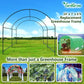 Large Garden Support Arch Frame Climbing Plant Arch Arbor for Climbing Plant Roses Vines Birthday Wedding Party Outdoor