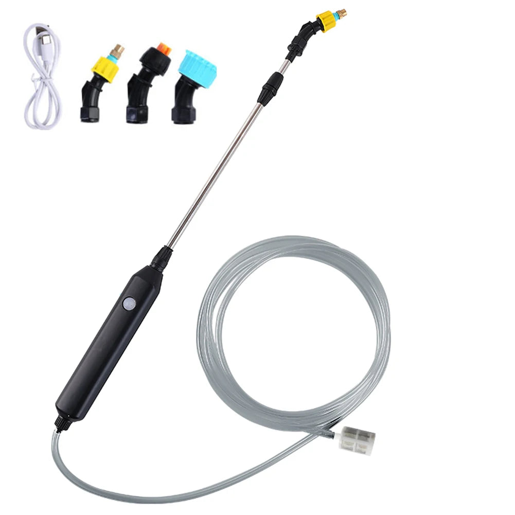 Electric Plant Sprayer Watering Spray Wand  with 2/4 Mist Nozzles USB Rechargeable Garden Sprayer Plant Mister Sprayer Yard Lawn