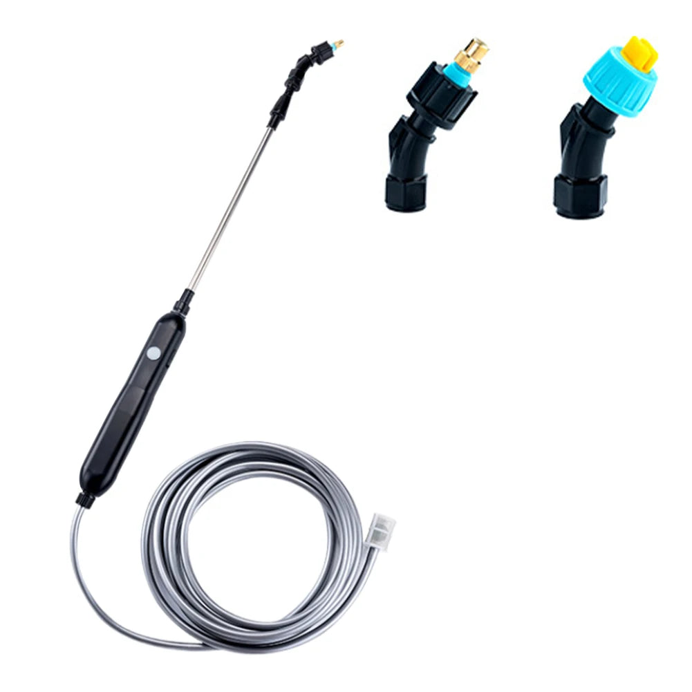 Electric Plant Sprayer Watering Spray Wand  with 2/4 Mist Nozzles USB Rechargeable Garden Sprayer Plant Mister Sprayer Yard Lawn