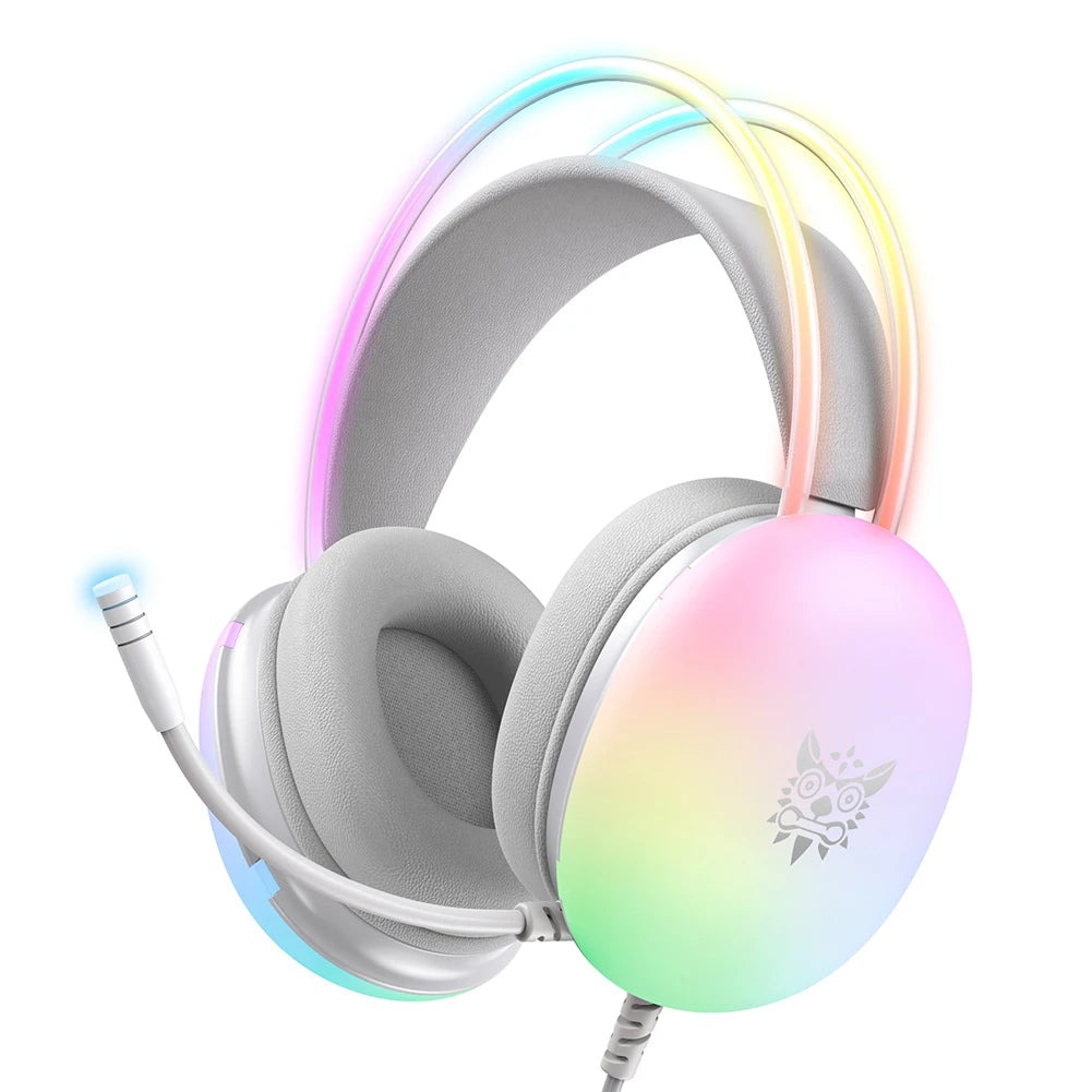 Gaming Headset Over Ear Headphones with Mic Wired Headphones Gaming Headphones for PS4 PC Laptop