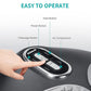Nekteck Foot Massager Heating Therapy Air Compression Shiatsu Knead Roller Muscle Relaxation Electric Foot Massage Machine