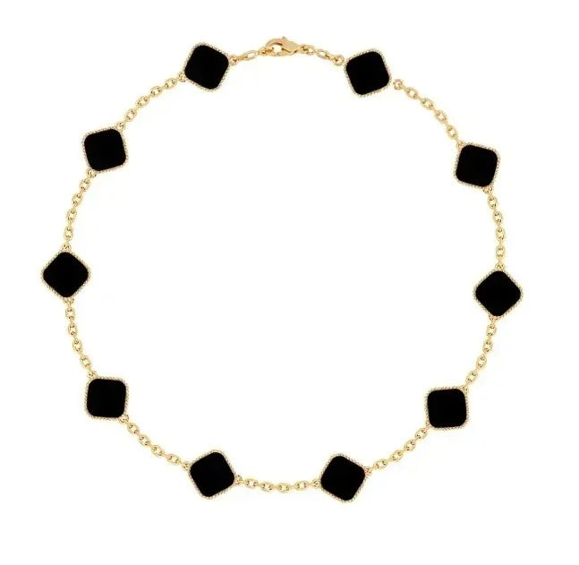 2025 New Fashion Selling Clover Simple Design Party Fashion Personality Women's High-end Jewelry Set Gift