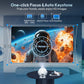 XGODY 350 ANSI 4K Portable Android Projector with WiFi6 Bluetooth 50% Zoom Electric Focus for Home Theater