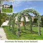 Large Garden Support Arch Frame Climbing Plant Arch Arbor for Climbing Plant Roses Vines Birthday Wedding Party Outdoor