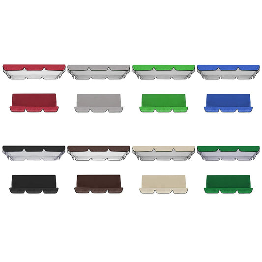 Swing Canopy Waterproof Garden Swing Seat Replacement Canopy Porch Swing Canopy for Patio Swing Garden Swing Outdoor