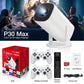 Salange P30 Max Projector 4K HD 1080P Bluetooth Android 11 Proyector With 2 Wireless Game Controllers Built-in 3000 Games
