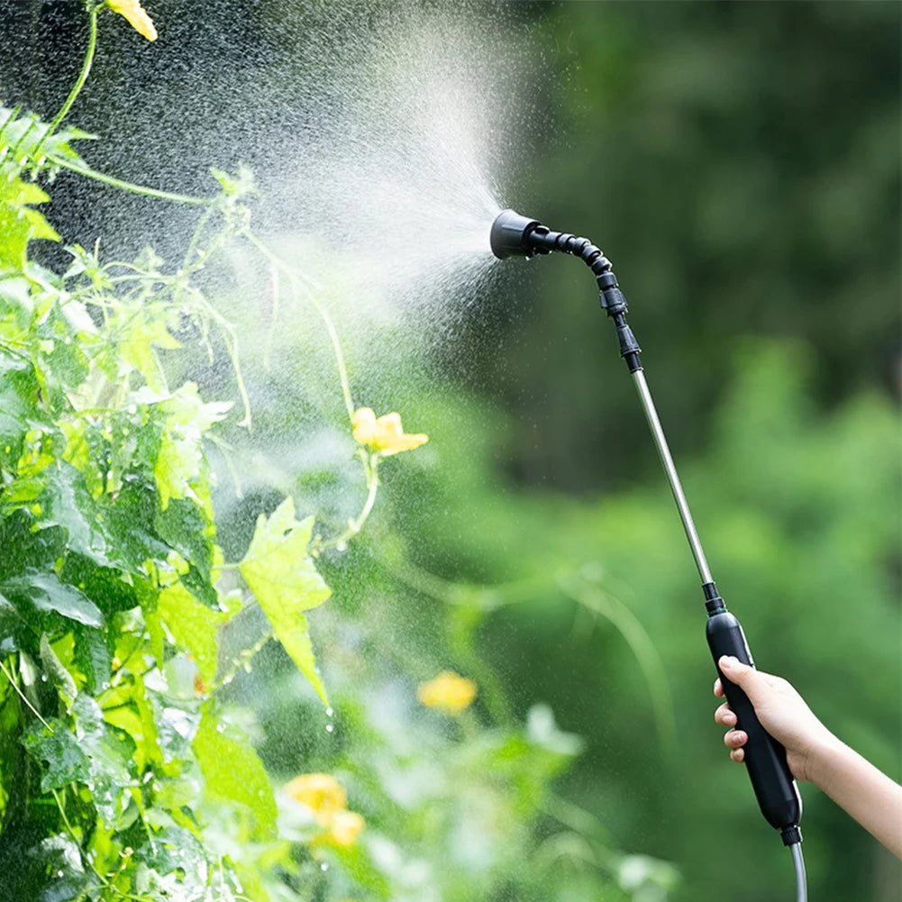 Electric Plant Sprayer Watering Spray Wand  with 2/4 Mist Nozzles USB Rechargeable Garden Sprayer Plant Mister Sprayer Yard Lawn