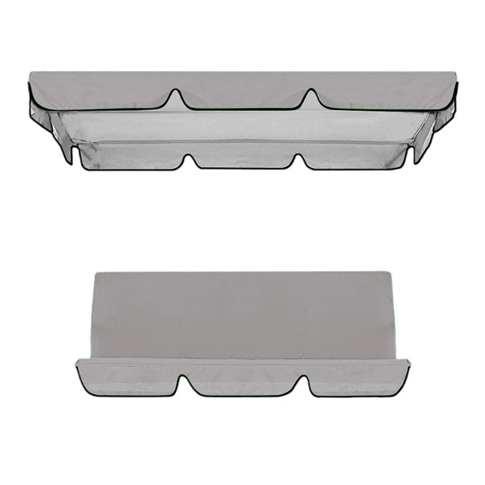 Swing Canopy Waterproof Garden Swing Seat Replacement Canopy Porch Swing Canopy for Patio Swing Garden Swing Outdoor