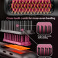 Porta Mini Hair Straightening Brush for Travel– Cordless & USB Rechargeable,Ionic Hot Comb for Frizz-Free Shine,Lightweight
