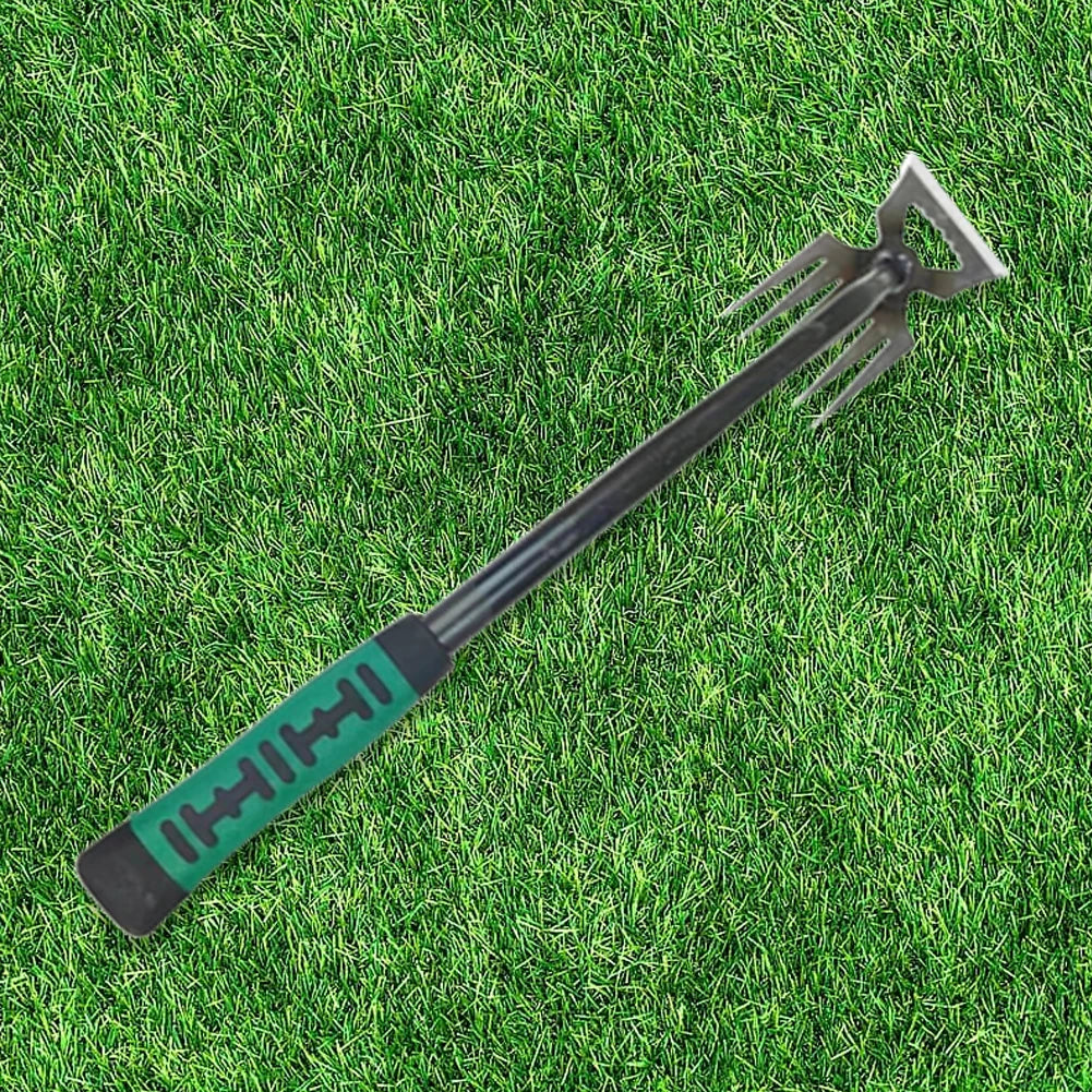 5/6/11Teeth Weed Remover Powerful Weed Puller Shovel Multifunctional Garden Rake Weeding Removal Hoe for Backyard Soil Loosening