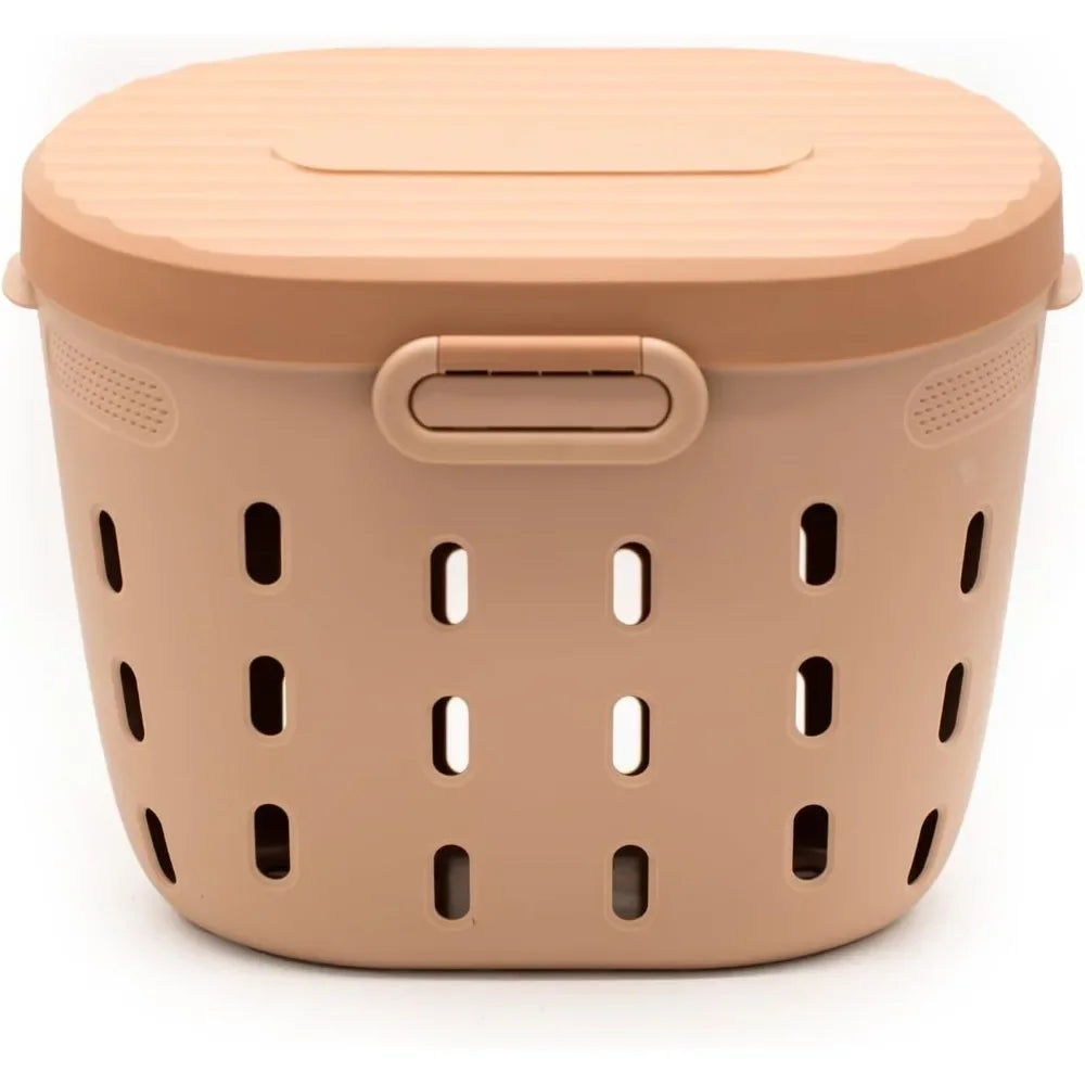 In-Ground Worm Composter Outdoor Farm Compost Bin 8 Gallons BPA-Free Composting System for Raised Garden Beds