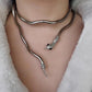 Snake Creative Jewelry Can Be Used As Necklace and Bracelet Personalized HotGirl Snake Wrap Women's Necklace Halloween Jewelry