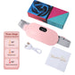 USB Menstrual Electric Heating Pad for Abdominal Vibration Massager Women Period Care Belly Heater Winter Warming Palace Belt
