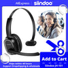 Siindoo JH-101 Call Center Headset with Mic Noise Cancelling Headphones for Telephone Counselling Services, Insurance, Hospitals