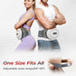 HOMEMASSA Abdominal Massager Electric Stomach Massager for Flattening Belly Multiple-use for Waist Abdomen Back Neck Leg 3 Modes