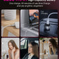 Porta Mini Hair Straightening Brush for Travel– Cordless & USB Rechargeable,Ionic Hot Comb for Frizz-Free Shine,Lightweight