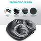 Nekteck Foot Massager Heating Therapy Air Compression Shiatsu Knead Roller Muscle Relaxation Electric Foot Massage Machine