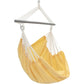 Deluxe Polyester Hammock Chair with Plush Cushions – Strong Polyester Ropes, Coated Spreader Bar, Built-in Pockets