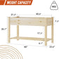 Raised Garden Bed with Shelf,Elevated Wooden Planter Box with Legs,Garden Planter for Backyard, Patio, Balcony