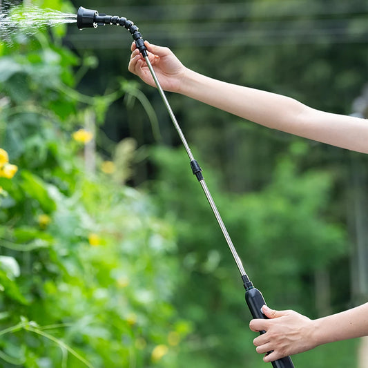 Electric Plant Sprayer Watering Spray Wand  with 2/4 Mist Nozzles USB Rechargeable Garden Sprayer Plant Mister Sprayer Yard Lawn