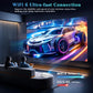 ZRZTM HD 4K video Projector Portable Mini 1080P projecter with HDMI USB Wireless for TV/home theater/gifts/outdoor watch movie