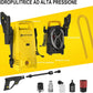 Electric High Pressure Washer 1600W,120bar,380l/h Adjustable Lance from 0 to 180°,7m Flexible Hose,for Terraces,Gardens,Cars